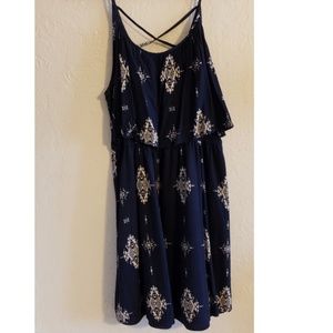 Sweet Rain Aztec Design Dress